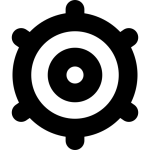 Landschap met een boot op het water bij zonsondergang, met een warme gloed over de omgeving.